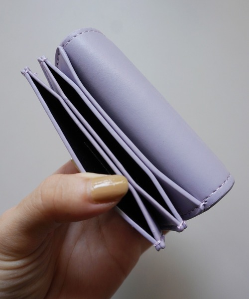 Port（ポート）の「プッシュ ロック スクエア ミニ ウォレット / コンパクト カードケース #_（カードケース・レディース・グリーン/イエロー/パープル/ライトブルー/ホワイト/ブラック・FREE）」の13枚目の写真