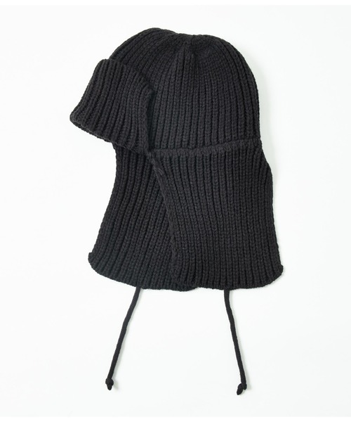 Settimissimo（セッティミッシモ）の「ニットフライトキャップ フライトビーニー（ニットキャップ/ビーニー・レディース・アイボリー/グレー/ブラック・FREE）」の22枚目の写真