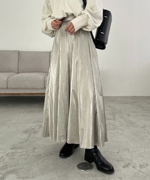 CAPRICIEUX LE'MAGE | メタリックギャザースカート(スカート)