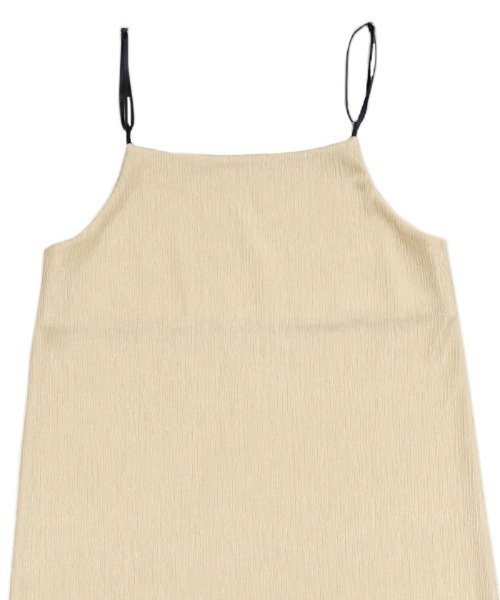 select MOCA（セレクトモカ）の「【サイズ展開あり】楊柳ポンチキャミワンピース（ワンピース・レディース・アイボリー/カーキ/グレー・MEDIUM/LARGE）」の8枚目の写真