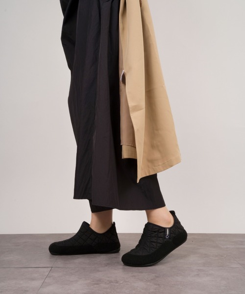 VERBENAS（ベルベナス）の「【VERBENAS/ベルベナス】ダウンスリッポン　キルティング（スリッポン・レディース・ブラック/チャコールグレー/カーキ・36/37/38）」の16枚目の写真