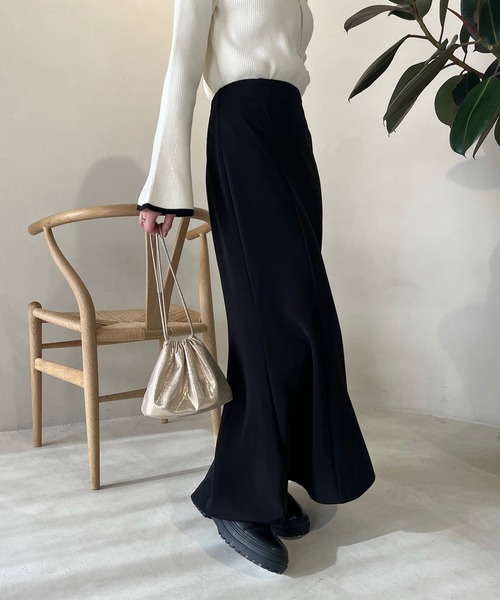 セール】【3サイズ展開】ストレッチマーメイドスカート