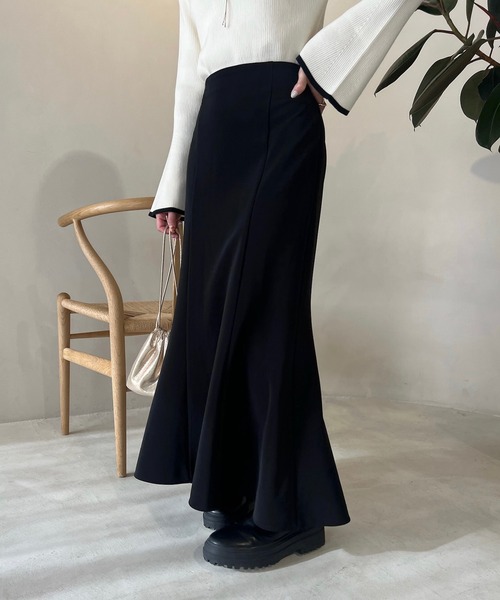 mystic（ミスティック）の「【3サイズ展開】ストレッチマーメイドスカート（スカート・レディース・アイボリー/ブラック・1/2/3）」の15枚目の写真