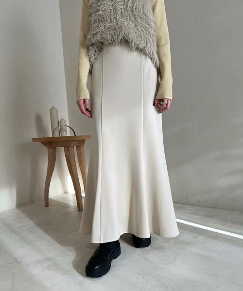 mystic（ミスティック）の「【3サイズ展開】ストレッチマーメイドスカート（スカート・レディース・アイボリー/ブラック・1/2/3）」の9枚目の写真