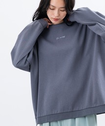 JUNRED | 2ポイントロングスリーブワイドプルオーバー(Tシャツ/カットソー)