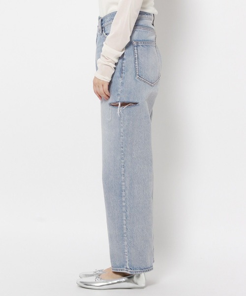 LOWRYS FARM（ローリーズファーム）の「ＣＯＮＥ／アシメデニムパンツ　991524（デニムパンツ・レディース・ホワイト/ブルー/ネイビー/ブルー系その他/ブルー系その他2・SMALL/MEDIUM/LARGE）」の16枚目の写真