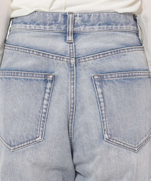 LOWRYS FARM（ローリーズファーム）の「ＣＯＮＥ／アシメデニムパンツ　991524（デニムパンツ・レディース・ホワイト/ブルー/ネイビー/ブルー系その他/ブルー系その他2・SMALL/MEDIUM/LARGE）」の10枚目の写真