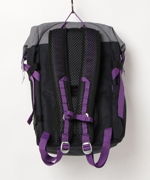 ACG AYŞEN ロールトップリュック 黒/グレー/紫 ACG AYŞEN ロールトップリュック 黒/グレー/紫 ACG AYŞEN ロール