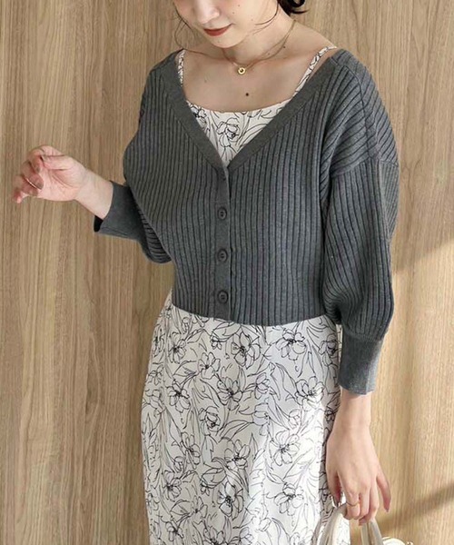 one after another NICE CLAUP（ワンアフターアナザーナイスクラップ）の「【WEB限定】前後2WAY/マルチウェイセットワンピース（ワンピース・レディース・ホワイト系/ブラック/グレー系・SMALL/MEDIUM/LARGE）」の12枚目の写真