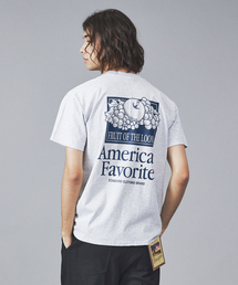 MYSELF ABAHOUSE（マイセルフアバハウス）の「【FRUIT OF THE LOOM】フロント＆バックプリント クルーネック ショートスリーブ Tシャツ（Tシャツ/カットソー）」