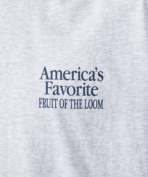 FRUIT OF THE LOOM（フルーツオブザルーム）の「【FRUIT OF THE LOOM】フロント＆バックプリント クルーネック ショートスリーブ Tシャツ（Tシャツ/カットソー・メンズ・グレー系その他/グレー/ブラック系その他/ホワイト/ホワイト系その他/ブラック・XL/L/M）」の14枚目の写真