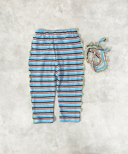 HOGAN RANCH WEAR(ホーガンランチウエア)の「パイルメロー2wayサロペット(80~120cm)(サロペット/オーバーオール・キッズ・ブルー/ライトブルー/グリーン/ピンク/ミント・110/100/90/80/120)」の14枚目の写真