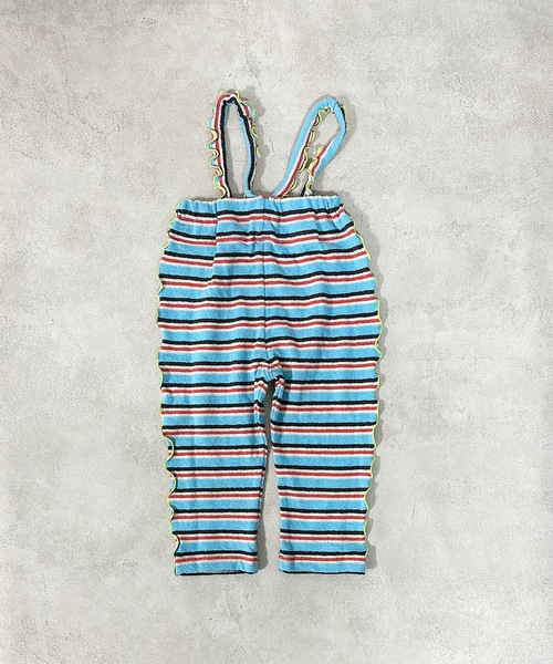 HOGAN RANCH WEAR(ホーガンランチウエア)の「パイルメロー2wayサロペット(80~120cm)(サロペット/オーバーオール・キッズ・ブルー/ライトブルー/グリーン/ピンク/ミント・110/100/90/80/120)」の13枚目の写真