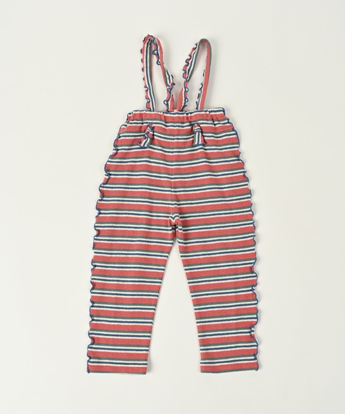 HOGAN RANCH WEAR(ホーガンランチウエア)の「パイルメロー2wayサロペット(80~120cm)(サロペット/オーバーオール・キッズ・ブルー/ライトブルー/グリーン/ピンク/ミント・110/100/90/80/120)」の8枚目の写真