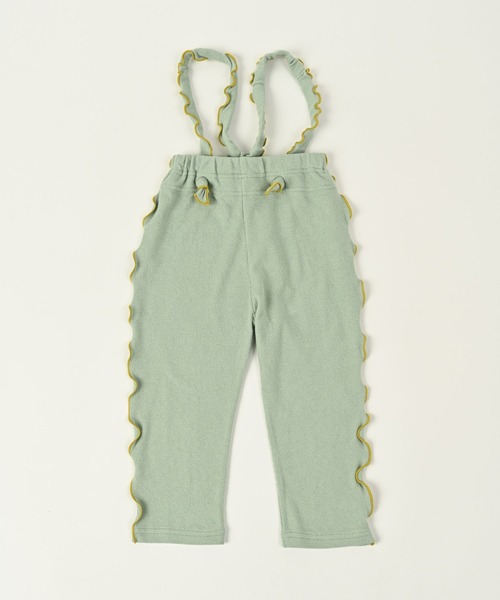 HOGAN RANCH WEAR(ホーガンランチウエア)の「パイルメロー2wayサロペット(80~120cm)(サロペット/オーバーオール・キッズ・ブルー/ライトブルー/グリーン/ピンク/ミント・110/100/90/80/120)」の11枚目の写真