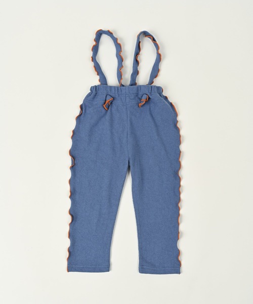 HOGAN RANCH WEAR(ホーガンランチウエア)の「パイルメロー2wayサロペット(80~120cm)(サロペット/オーバーオール・キッズ・ブルー/ライトブルー/グリーン/ピンク/ミント・110/100/90/80/120)」の12枚目の写真