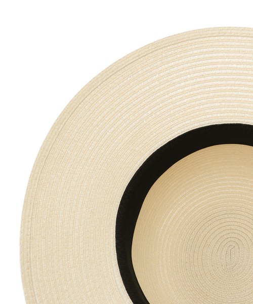 ROPE' PICNIC(ロペピクニック)の「ウォッシャブル折り畳みリボンハット(ハット・レディース・キナリ/ダークブラウン/ブラウン・FREE)」の14枚目の写真