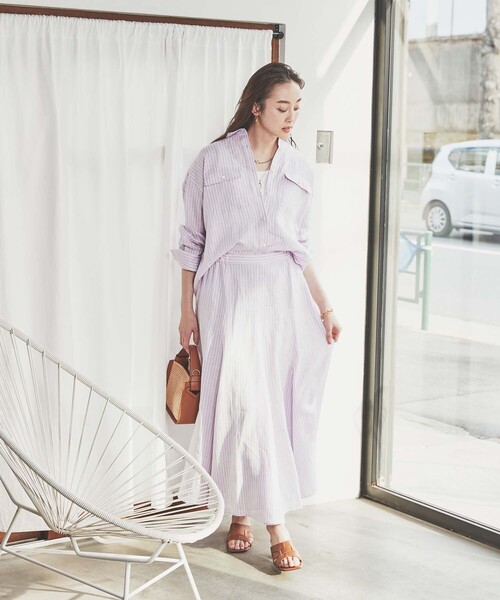 UNTITLED（アンタイトル）の「◆シュリンクメッシュミュール（サンダル・レディース・アイボリー/キャメル・25/35/45）」の4枚目の写真