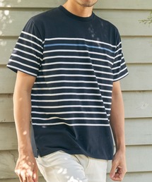 ikka（イッカ）の「ボルテックスDRYボーダーTシャツ（Tシャツ/カットソー・メンズ）」