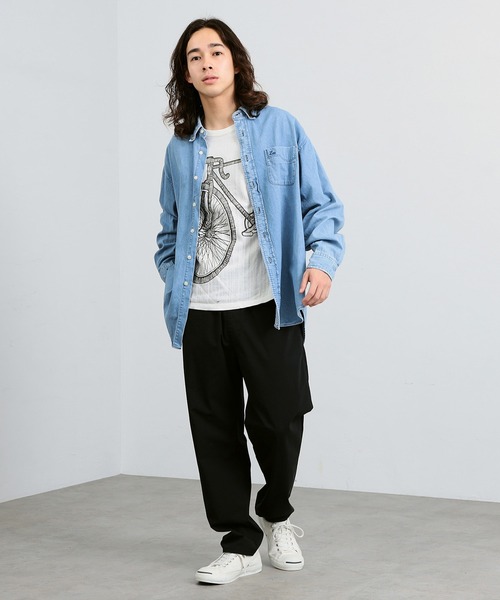 Lee/リー FLeeasy Narrow/フリージーナロー　ヒッコリー Lee パンツ Lee/リー「細め」FLeeasy Narrow /フリージーナロー