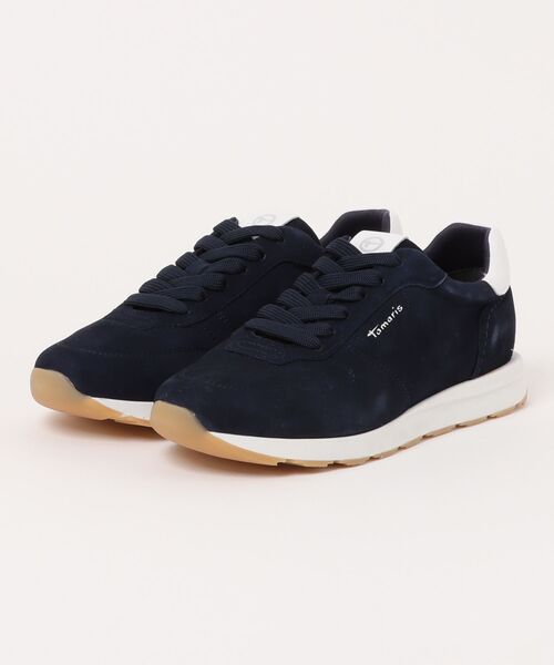 inter-chaussures(インターショシュール)の「【Tamaris】レザースニーカー(445803)(スニーカー・レディース・ブルー系その他・38/39/40/37)」の1枚目の写真