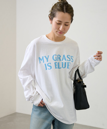 【BLUESCENTRIC / ブルースセントリック】 MY GRASS IS BLUE LS TEE