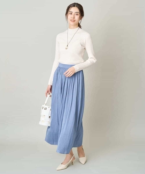 a.v.v(アーヴェヴェ)の「【2SET】ビスチェ×リブニットセット(シャツ/ブラウス・レディース・ブラック/ライトグレー・36/38/40/42/34)」の10枚目の写真
