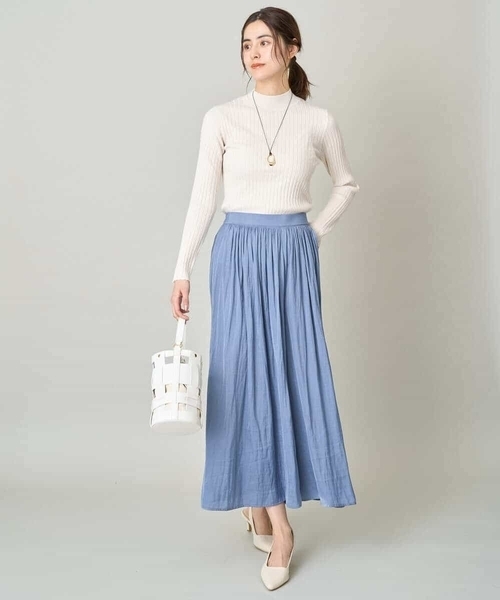 a.v.v(アーヴェヴェ)の「【2SET】ビスチェ×リブニットセット(シャツ/ブラウス・レディース・ブラック/ライトグレー・36/38/40/42/34)」の11枚目の写真