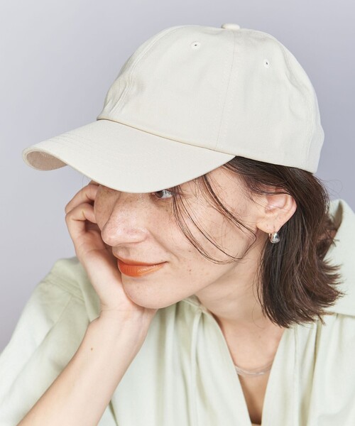 BEAUTY&YOUTH UNITED ARROWS(ビューティーアンドユースユナイテッドアローズ)の「コットン キャップ(キャップ・レディース・ベージュ/ナチュラル/ライトグレー/ブラック・FREE)」の19枚目の写真