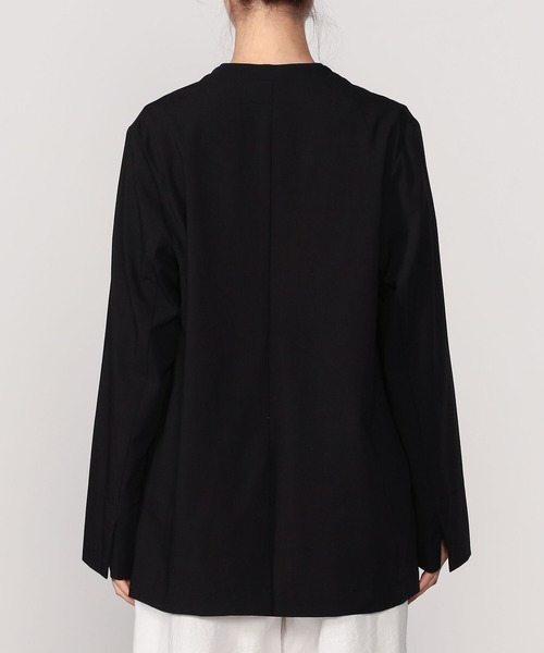 Bshop（ビショップ）の「eunoia | ノーカラージャケット WOMEN（ノー