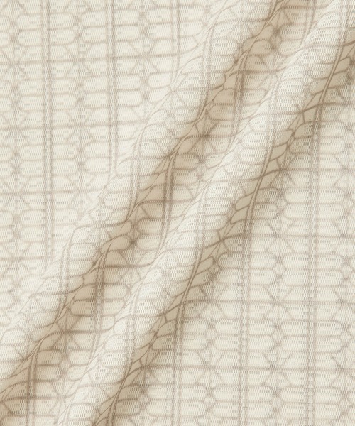 ROPE'（ロペ）の「モノグラムプリントチュールハイネック（Tシャツ/カットソー・レディース・ブラウン/ホワイト系その他5・FREE）」の15枚目の写真