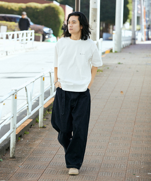 Snow Peak(スノーピーク)の「SNOW PEAK × JOURNAL STANDARD / 別注 UCCP Flat Burner Tshirt(Tシャツ/カットソー・メンズ・ホワイト/ライトグレー・X-LARGE/LARGE/MEDIUM)」の15枚目の写真