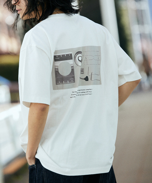 Snow Peak(スノーピーク)の「SNOW PEAK × JOURNAL STANDARD / 別注 UCCP Flat Burner Tshirt(Tシャツ/カットソー・メンズ・ホワイト/ライトグレー・X-LARGE/LARGE/MEDIUM)」の21枚目の写真
