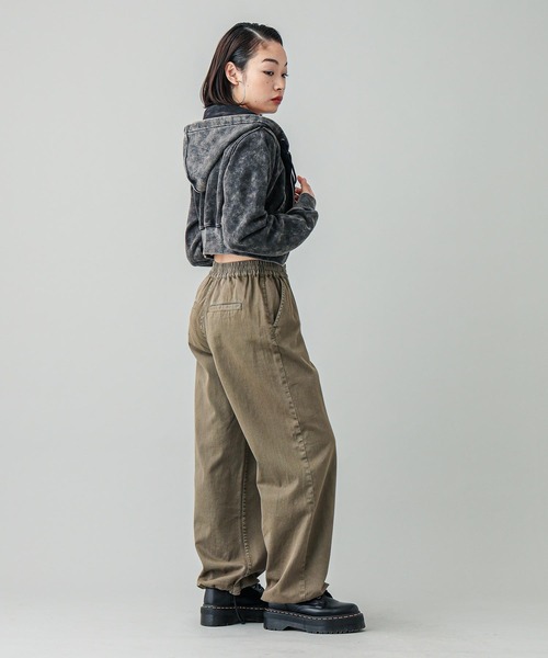 X-girl/イージーパンツ X-girl エックスガール X-GIRL TWILL EASY PANTS ツイル