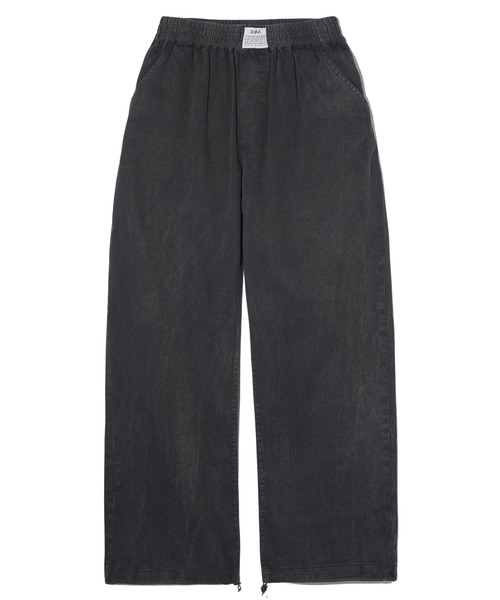 X-girl(エックスガール)の「PIGMENT DYED EASY PANTS(その他パンツ・レディース・ブラック/オリーブ/レッド・XS/S/M)」の14枚目の写真