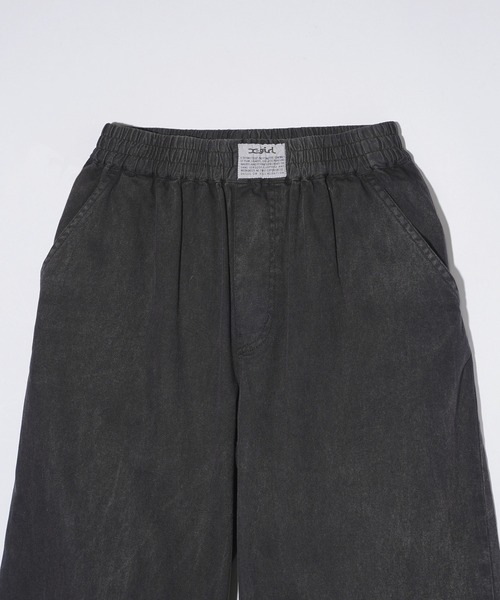 X-girl(エックスガール)の「PIGMENT DYED EASY PANTS(その他パンツ・レディース・ブラック/オリーブ/レッド・XS/S/M)」の18枚目の写真