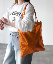 メタリックトートバッグ