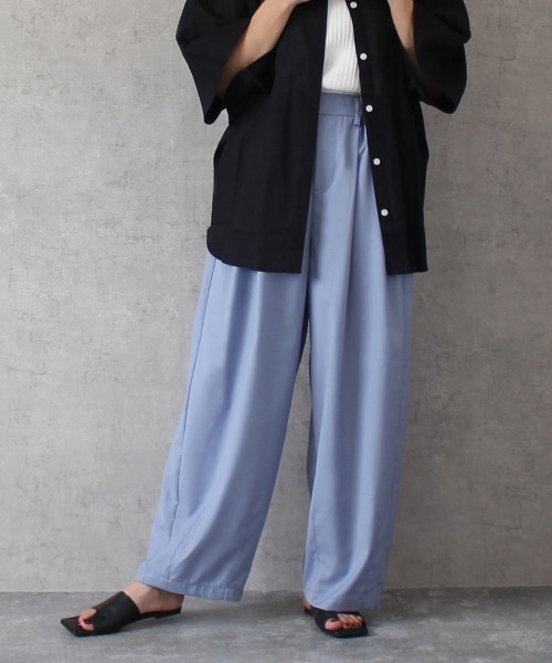 SELECT LEVERY(セレクトリベリー)の「綺麗めサーカスパンツ(その他パンツ・レディース・ホワイト/ライトブルー/ブラック/グレー/カーキ/ベージュ/グレー系その他・MEDIUM/LARGE/X-LARGE/SMALL)」の7枚目の写真