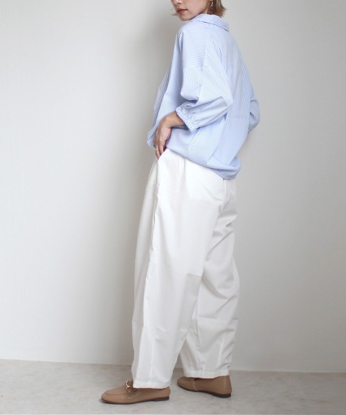 SELECT LEVERY(セレクトリベリー)の「綺麗めサーカスパンツ(その他パンツ・レディース・ホワイト/ライトブルー/ブラック/グレー/カーキ/ベージュ/グレー系その他・MEDIUM/LARGE/X-LARGE/SMALL)」の12枚目の写真