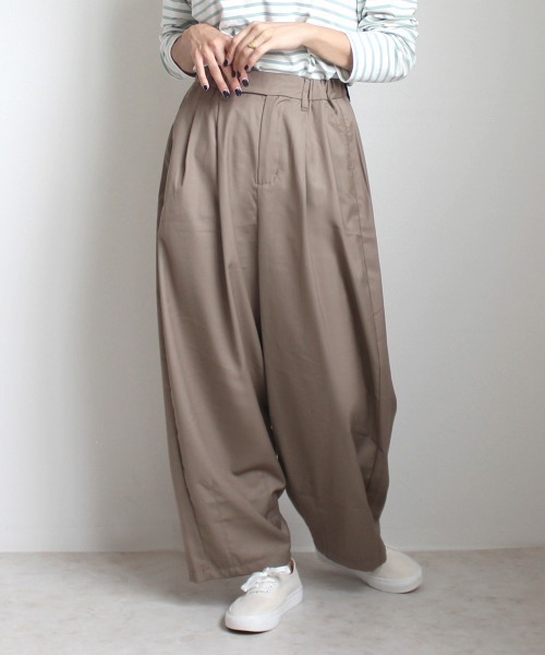 SELECT LEVERY(セレクトリベリー)の「綺麗めサーカスパンツ(その他パンツ・レディース・ホワイト/ライトブルー/ブラック/グレー/カーキ/ベージュ/グレー系その他・MEDIUM/LARGE/X-LARGE/SMALL)」の14枚目の写真