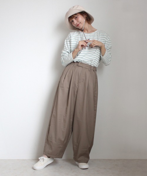 SELECT LEVERY(セレクトリベリー)の「綺麗めサーカスパンツ(その他パンツ・レディース・ホワイト/ライトブルー/ブラック/グレー/カーキ/ベージュ/グレー系その他・MEDIUM/LARGE/X-LARGE/SMALL)」の17枚目の写真