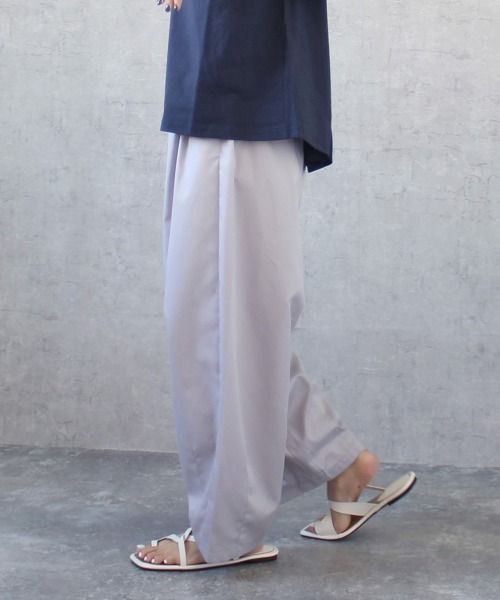 SELECT LEVERY(セレクトリベリー)の「綺麗めサーカスパンツ(その他パンツ・レディース・ホワイト/ライトブルー/ブラック/グレー/カーキ/ベージュ/グレー系その他・MEDIUM/LARGE/X-LARGE/SMALL)」の18枚目の写真