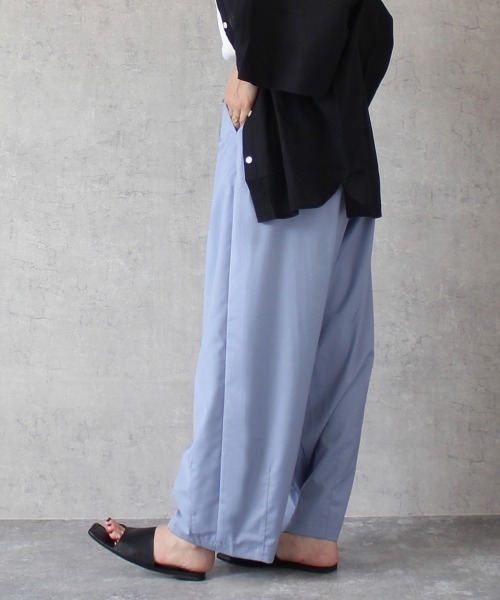 SELECT LEVERY(セレクトリベリー)の「綺麗めサーカスパンツ(その他パンツ・レディース・ホワイト/ライトブルー/ブラック/グレー/カーキ/ベージュ/グレー系その他・MEDIUM/LARGE/X-LARGE/SMALL)」の20枚目の写真