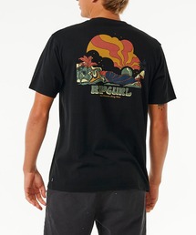 rip curl（リップカール）の「RIP CURL/リップカール 半袖Tシャツ バックプリント コットン 0F3MTE（Tシャツ/カットソー・メンズ）」