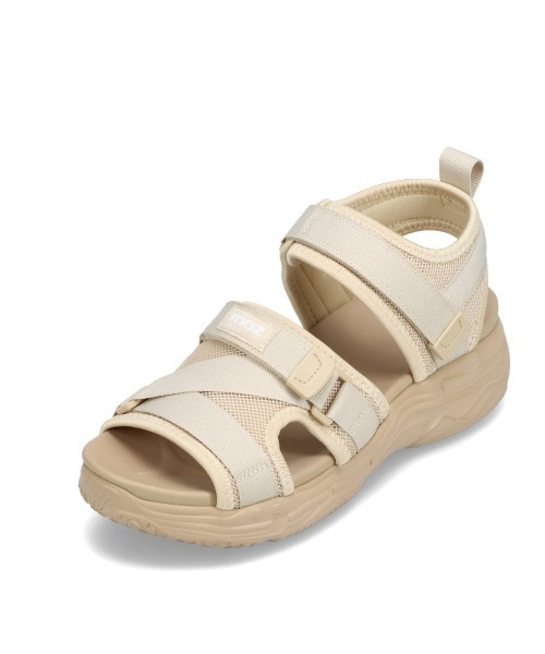 moz(モズ)の「厚底スポーツサンダル(サンダル・レディース・ベージュ/ブラックミックス/ブラック・M/S/LL/L)」の6枚目の写真