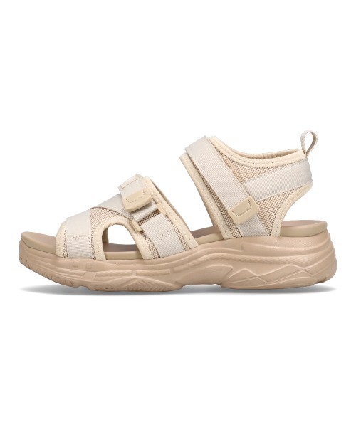 moz(モズ)の「厚底スポーツサンダル(サンダル・レディース・ベージュ/ブラックミックス/ブラック・M/S/LL/L)」の7枚目の写真