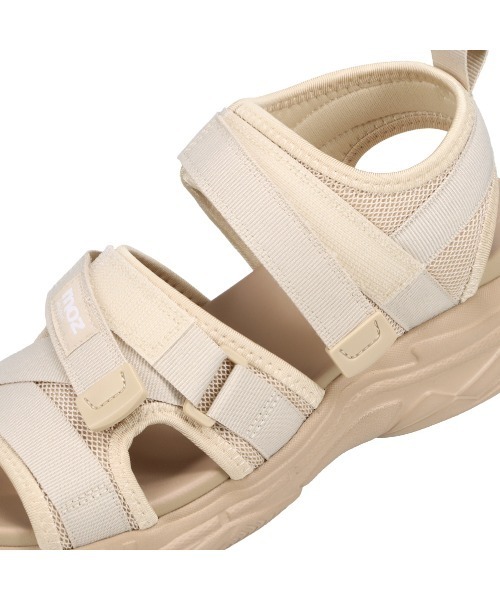 moz(モズ)の「厚底スポーツサンダル(サンダル・レディース・ベージュ/ブラックミックス/ブラック・M/S/LL/L)」の13枚目の写真