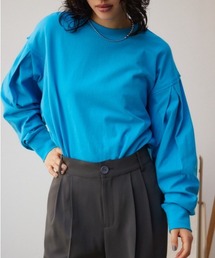 AZUL by moussy | スリーブタックロンT(Tシャツ/カットソー)