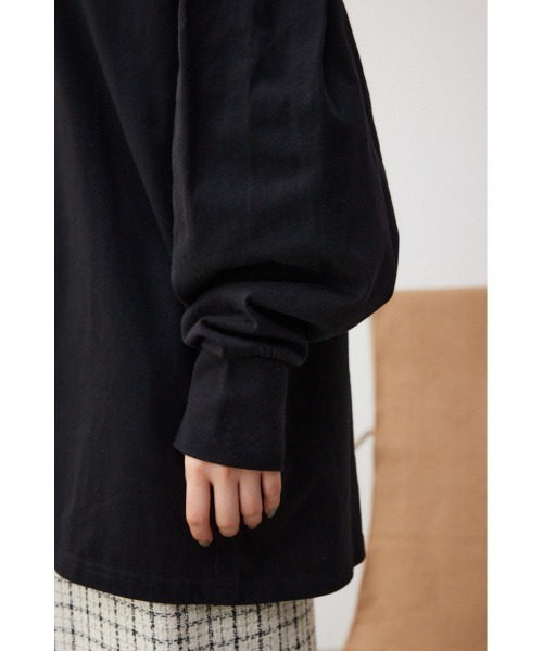 AZUL by moussy（アズールバイマウジー）の「スリーブタックロンT（Tシャツ/カットソー・レディース・ホワイト/ブルー/ブラック・FREE）」の14枚目の写真
