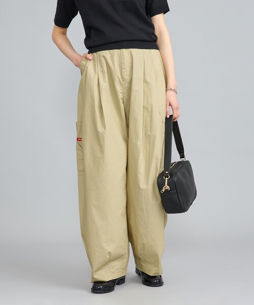 Dickies（ディッキーズ）の「【WEB限定】Dickies（ディッキーズ）コットンダンプバルーンパンツ（その他パンツ・レディース・ブラック/ベージュ・M/L）」の10枚目の写真